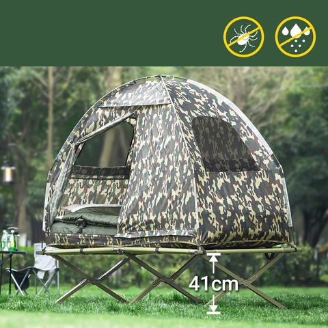 SoBuy Ulkokäyttöön Yhden hengen teltta Retkeilyteltta OGS32-TN