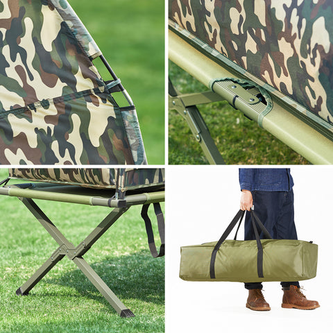 SoBuy Ulkokäyttöön Yhden hengen teltta Retkeilyteltta OGS32-TN