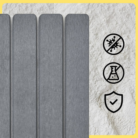 SoBuy Liukumaton Kylpyhuonematto - Diatomiittimatto, Nopeasti Kuivuva | Kotiin | Harmaa 59x39 cm SDA10-HG