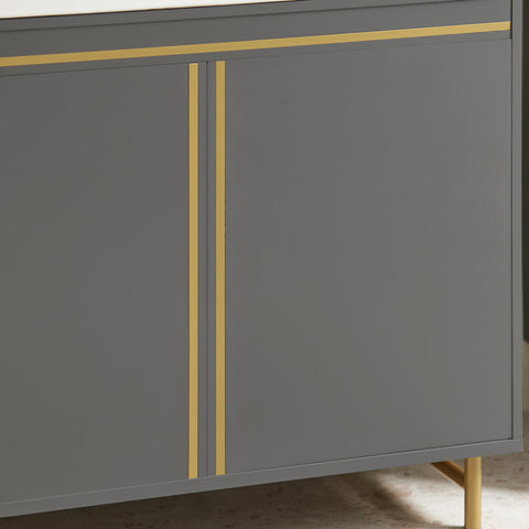 SoBuy Kylpyhuoneen allaskaappi 2 Ovea puukuitulevyä Harmaa BZR129-HG