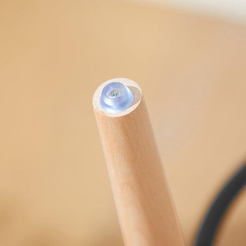 SoBuy Baarijakkara Pyökkipuu ja Metalli Kulta FST89-G