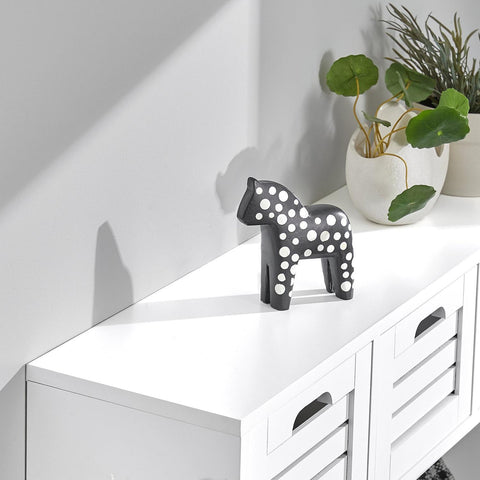 Ennakkomyynti SoBuy Seinähylly 3 Koreja puukuitulevyä Valkoinen FHK19-W