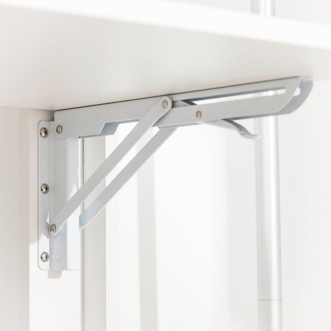 SoBuy Tietokonepöytä puukuitulevyä Valkoinen FWT92-W