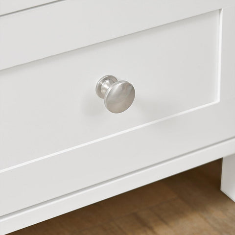 SoBuy Sohvapöytä 1 Laatikko puukuitulevyä Valkoinen FBT91-W