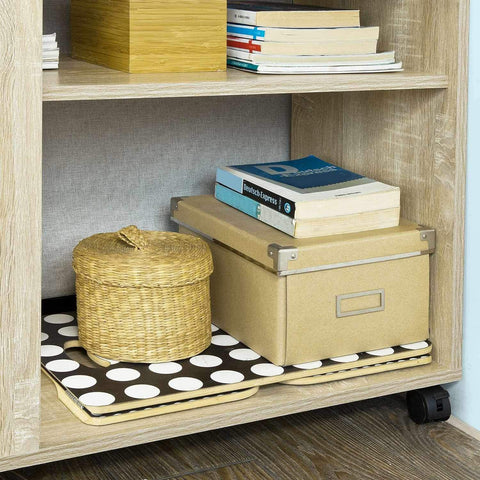 SoBuy Kaappi Pyörillä lastulevyä Beige FBT34-N