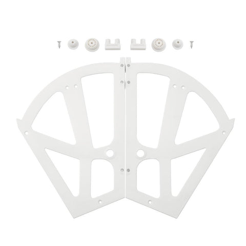 Pre-sale SoBuy Metallinen Polttopuuteline Sisälle  polypropeenia Valkoinen SDA08-W