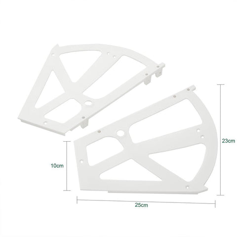 Pre-sale SoBuy Metallinen Polttopuuteline Sisälle  polypropeenia Valkoinen SDA08-W