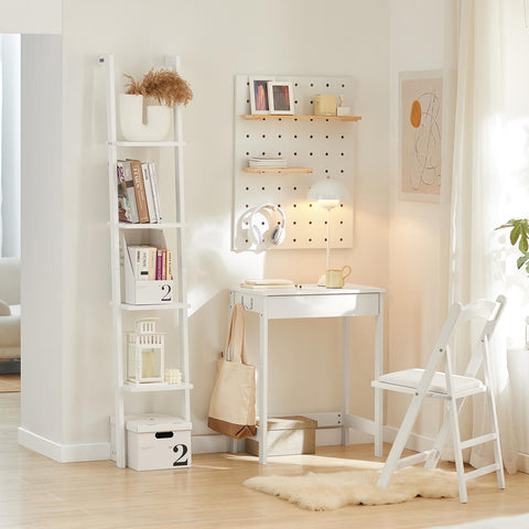 Ennakkomyynti SoBuy Tietokonepöytä puukuitulevyä Valkoinen FWT43-W