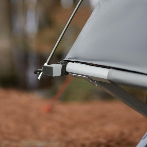 SoBuy 2Hengen Teltta Metalli  ja polypropeenia Harmaa OGS60-L-HG